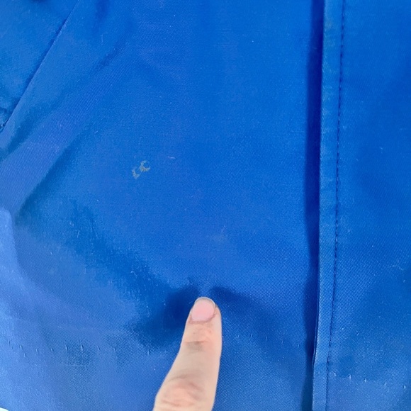 80’s Vintage baby Blue sailor style Coat with White Trim - Picture 10 of 13